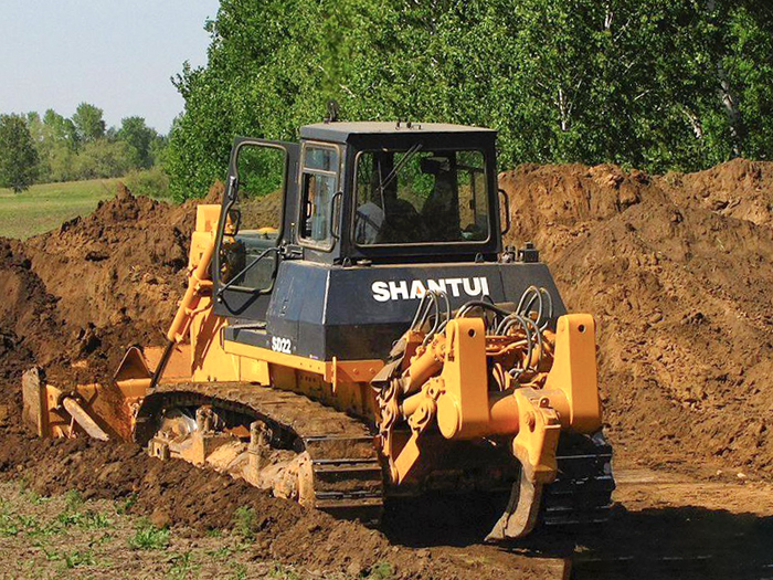 Мониторинг трактора Shantui: установка антенны и восстановление системы