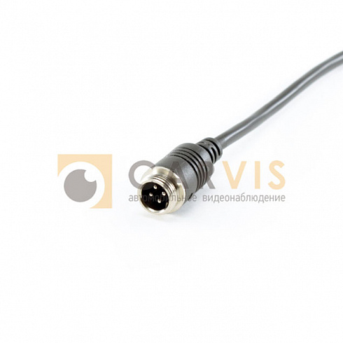 Кабель 4-pin (мама) — 4-pin (папа), 5 метров, долговечный и надежный для видеосистем автомобиля, черный, устойчивый к внешним воздействиям, для эффективной передачи сигнала.