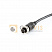 Кабель 6-pin (мама) — 6-pin (папа) (витая пара), длина 10 метров, черный, для подключения электронного оборудования в автомобилях, устойчивый к вибрациям и перепадам температур.