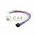 Видеорегистратор CARVIS MD-438HDD для автомобильного видеонаблюдения в черном металлическом корпусе с ребрами охлаждения, светодиодными индикаторами, портами USB и HDMI, предназначенный для записи и хранения видеоданных на жестком диске.
